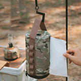 Maxbell Tissue Box Napkin Paper Holder Case Tissue Storage Bag Container for Kitchen