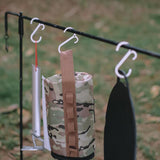 Maxbell S Shaped Hooks Organizer Rack Storage Camping Hangers for Hanging Cookware