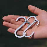 Maxbell S Shaped Hooks Organizer Rack Storage Camping Hangers for Hanging Cookware