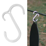 Maxbell S Shaped Hooks Organizer Rack Storage Camping Hangers for Hanging Cookware
