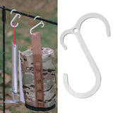 Maxbell S Shaped Hooks Organizer Rack Storage Camping Hangers for Hanging Cookware