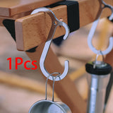 Maxbell S Shaped Hooks Organizer Rack Storage Camping Hangers for Hanging Cookware
