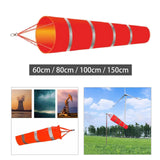 Maxbell Fashion Wind Measurement Sock Bag Hanging Scratchproof Park Outdoors 60cm