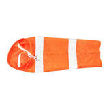 Maxbell 200cm Wind Sock Bag Rainbow Fashion Hanging Grommet Waterproof Park orange and gray