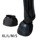 Maxbell 2x Horse Bell Boots Overreach Boot Equine Hoof Protector Comfortable XL 8.6cmx9.9cm