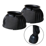 Maxbell 2x Horse Bell Boots Overreach Boot Equine Hoof Protector Comfortable XL 8.6cmx9.9cm