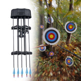 Maxbell 5 Bow Quiver Equipment Rack Portable for Outdoor Compound Bow Shooting