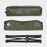 Maxbell Portable Elevated Pet Bed Washable Collapsible Camp Bed for Traveling Green
