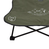 Maxbell Portable Elevated Pet Bed Washable Collapsible Camp Bed for Traveling Green