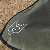 Maxbell Portable Elevated Pet Bed Washable Collapsible Camp Bed for Traveling Green