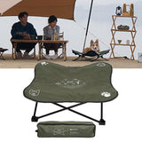 Maxbell Portable Elevated Pet Bed Washable Collapsible Camp Bed for Traveling Green