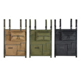 Maxbell Tableware Storage Bag Multi Pocket Dinnerware Bag for Kitchen Camping Picnic Khaki