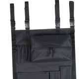 Maxbell Tableware Storage Bag Multi Pocket Dinnerware Bag for Kitchen Camping Picnic Black