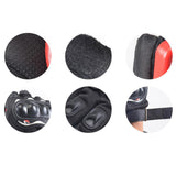 Maxbell Longboard Slide Gloves with Sliders Skate Gloves Sports for Skateboarding Red