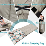 Maxbell Spring Fall Sleeping Bag for Adults Soft for #Outdoor Camping Hiking
