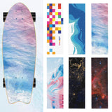 Maxbell Skateboard Sandpaper Skate Board Scooter Longboard Tape Grip Grids