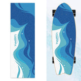 Maxbell Skateboard Sandpaper Skate Board Scooter Longboard Tape Grip Waves