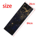 Maxbell Skateboard Sandpaper Skate Board Scooter Longboard Tape Grip Earth