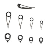 Maxbell Fishing Rod Guide Set Replacement Rod for Freshwater Saltwater Spinning