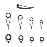 Maxbell Fishing Rod Guide Set Replacement Rod for Freshwater Saltwater Spinning