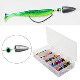 Maxbell 100x 4/5/6/8mm Fish Eye Fishing Beads Mixed Color DIY Kit Fishing Line Beads
