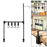 Maxbell Camping Hanging Rack Outdoor Lamp Stand Tools Lightweight for Cooking Beach