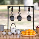 Maxbell Camping Hanging Rack Outdoor Lamp Stand Tools Lightweight for Cooking Beach