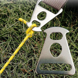 Maxbell Canopy Buckle Triangular Sheet Windproof Rope Pull Buckle for Camping Sail