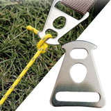 Maxbell Canopy Buckle Triangular Sheet Windproof Rope Pull Buckle for Camping Sail