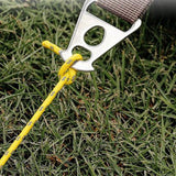 Maxbell Canopy Buckle Triangular Sheet Windproof Rope Pull Buckle for Camping Sail