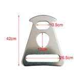 Maxbell Canopy Buckle Triangular Sheet Windproof Rope Pull Buckle for Camping Sail