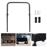 Maxbell Collapsible Folding Cart Push Handle for Folding Camping Cart Grocery Cart