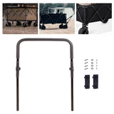 Maxbell Collapsible Folding Cart Push Handle for Folding Camping Cart Grocery Cart