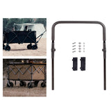 Maxbell Collapsible Folding Cart Push Handle for Folding Camping Cart Grocery Cart