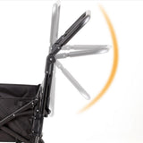 Maxbell Collapsible Folding Cart Push Handle for Folding Camping Cart Grocery Cart