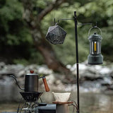 Maxbell Outdoor Light Portable Camping Lantern for Climbing Home Emergency Lighting Black