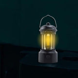 Maxbell Outdoor Light Portable Camping Lantern for Climbing Home Emergency Lighting Black