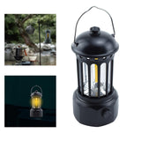 Maxbell Outdoor Light Portable Camping Lantern for Climbing Home Emergency Lighting Black