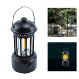 Maxbell Outdoor Light Portable Camping Lantern for Climbing Home Emergency Lighting Black