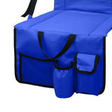 Maxbell Foldable Stadium Chair Camping Seat Cushion Outdoor Lightweight Travel Blue
