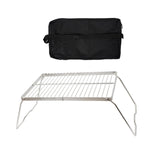 Maxbell Folding Campfire Grill Outdoor Cooking Pot Holder Bracket for Hiking Travel L