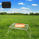 Maxbell Folding Campfire Grill Outdoor Cooking Pot Holder Bracket for Hiking Travel L