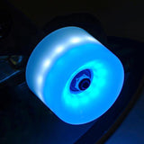 Maxbell Skateboard Wheel 85A Flywheel Parts Light up Roller for Longboard Cruiser Blue 6.5cmx4.5cm