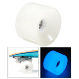 Maxbell Skateboard Wheel 85A Flywheel Parts Light up Roller for Longboard Cruiser Blue 6.5cmx4.5cm