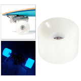 Maxbell Skateboard Wheel 85A Flywheel Parts Light up Roller for Longboard Cruiser Blue 6.5cmx4.5cm