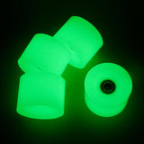 Maxbell Skateboard Wheel 85A Flywheel Parts Light up Roller for Longboard Cruiser Green 7cmx5.1cm