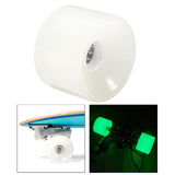 Maxbell Skateboard Wheel 85A Flywheel Parts Light up Roller for Longboard Cruiser Green 7cmx5.1cm