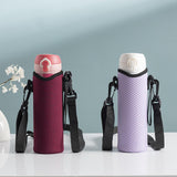 Maxbell Detachable Kettle Pouch Holder Neoprene Water Bottle Carrier for Camping Red