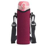 Maxbell Detachable Kettle Pouch Holder Neoprene Water Bottle Carrier for Camping Red