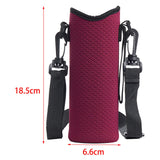 Maxbell Detachable Kettle Pouch Holder Neoprene Water Bottle Carrier for Camping Red